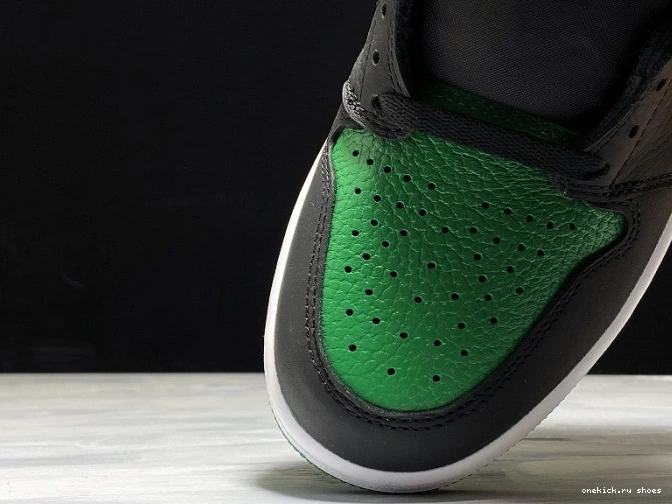 Cheap Air Jordan Green 1 High Pine 555088-030 0814